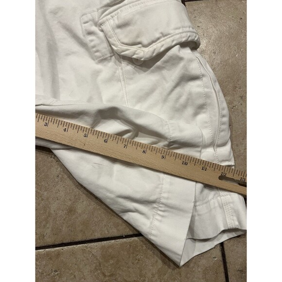 Polo Ralph Lauren Shorts Mens 36 Tall White Cargo Utility Camping Hiking - Picture 8 of 9
